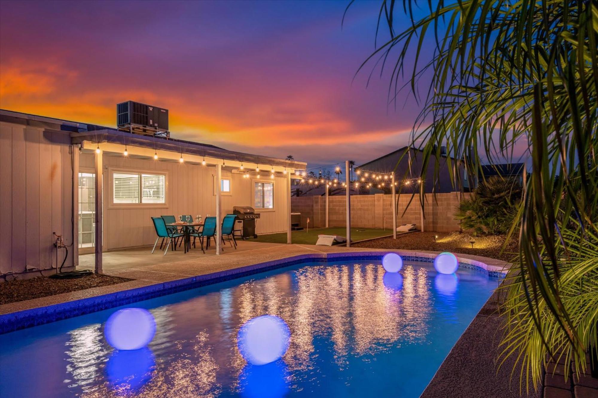Mini Golf Fire Pit Pool Game Room Chandler Exterior foto